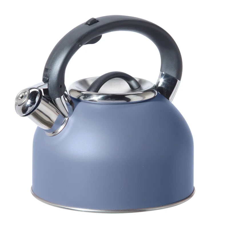 OGGI Stovetop Whistling Tea Kettle, Blue