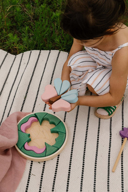 Butterfly Puzzle Block